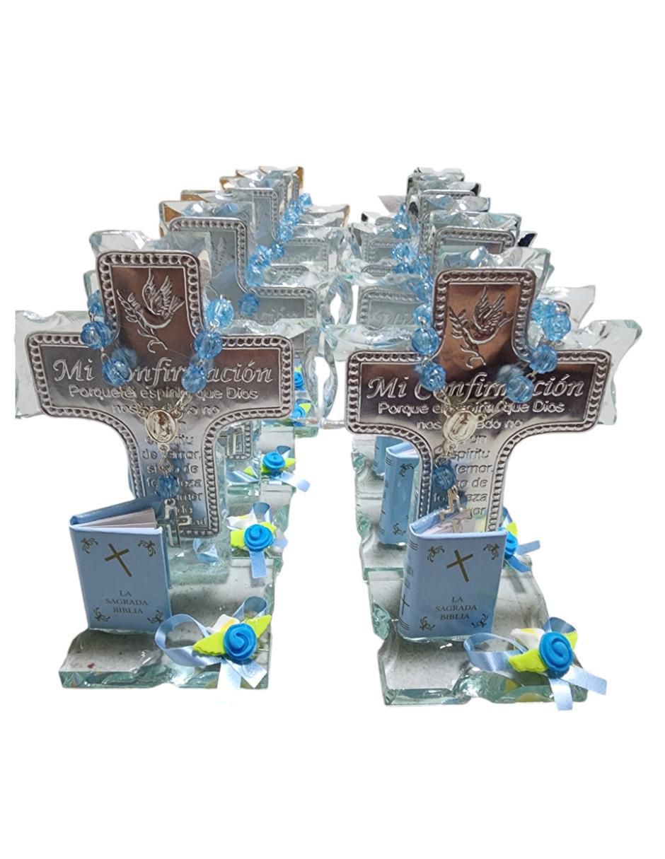 Cruz cristal de recuerdo para confirmación 2