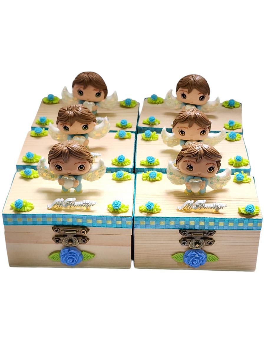 Set caja de recuerdo para bautizo 4