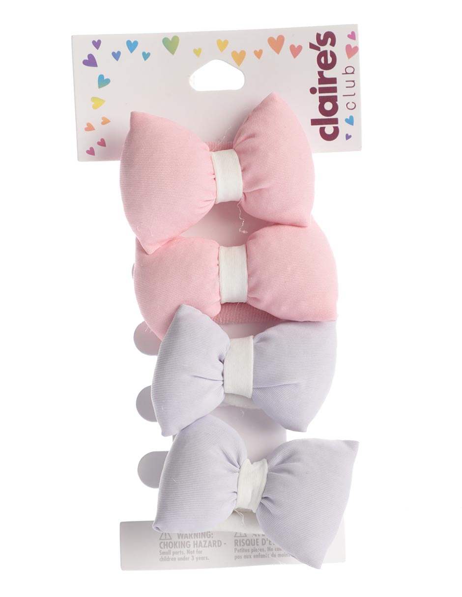 Set ligas para cabello Claire's
