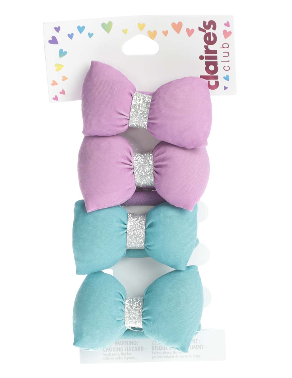 Set ligas para cabello Claire's