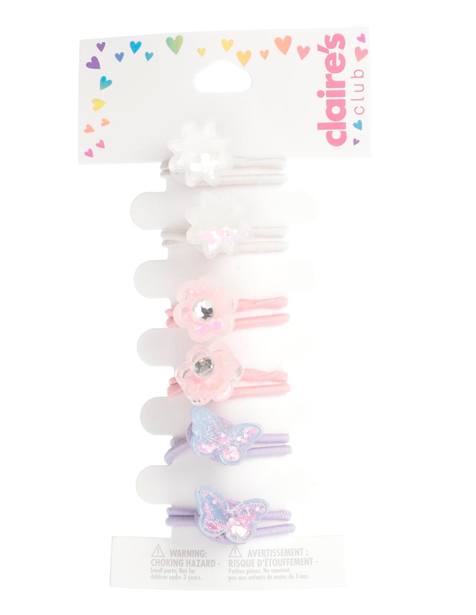 Set ligas para cabello Claire's Set ligas para cabello Claire's