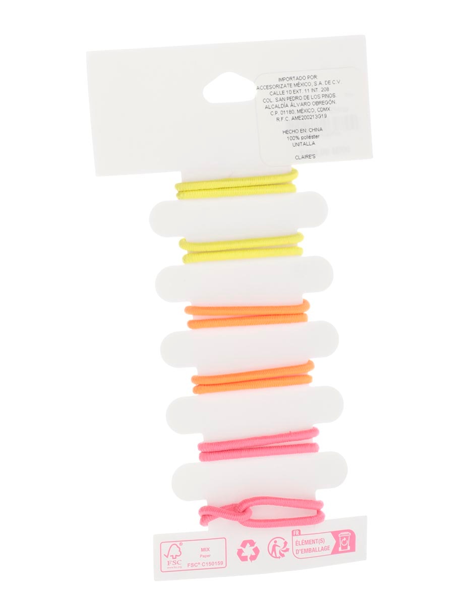 Set ligas para cabello Claire's 3