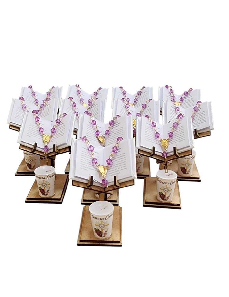 10 Roses En Mousse Pour Baby Shower Fille - Faveurs, Centre De Table, Décoration Baptême, Rose Pailleté