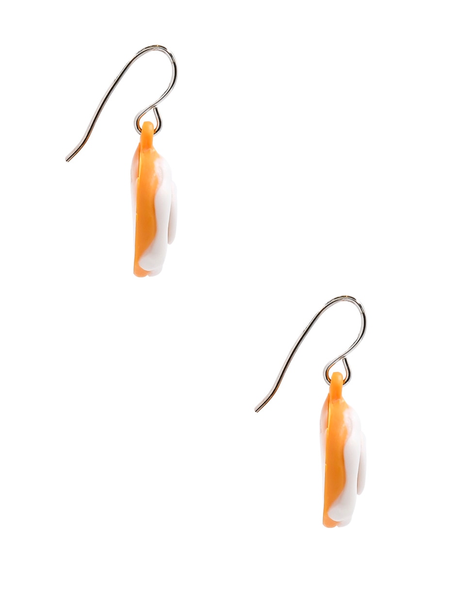 Aretes redondos con acabado mate 3