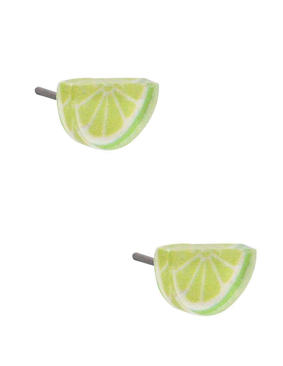 Aretes frutales con acabado mate 2