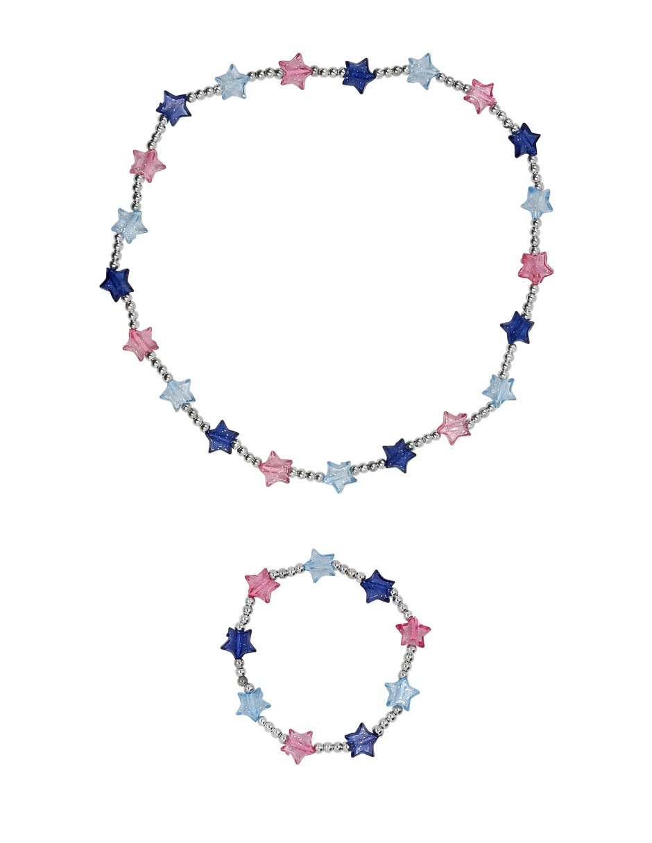Set collar y pulsera de estrella Claire's