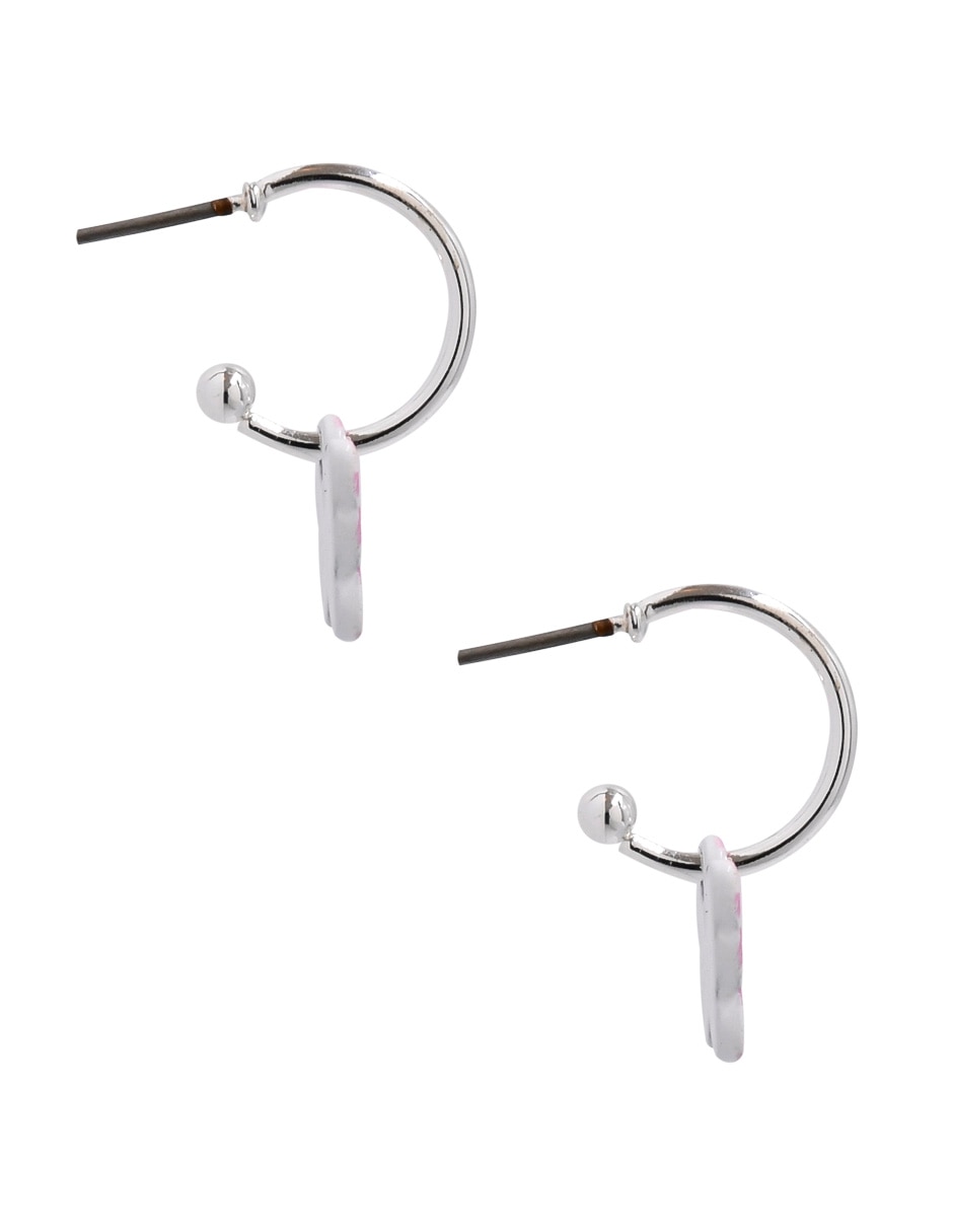 Set de aretes con acabado brillante 3