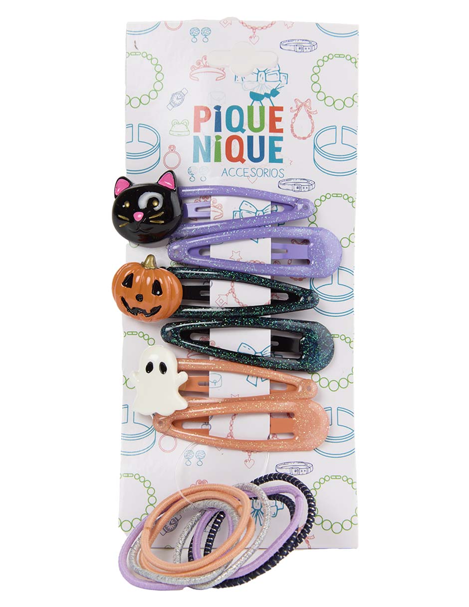 Set accesorios cabello de Halloween 4