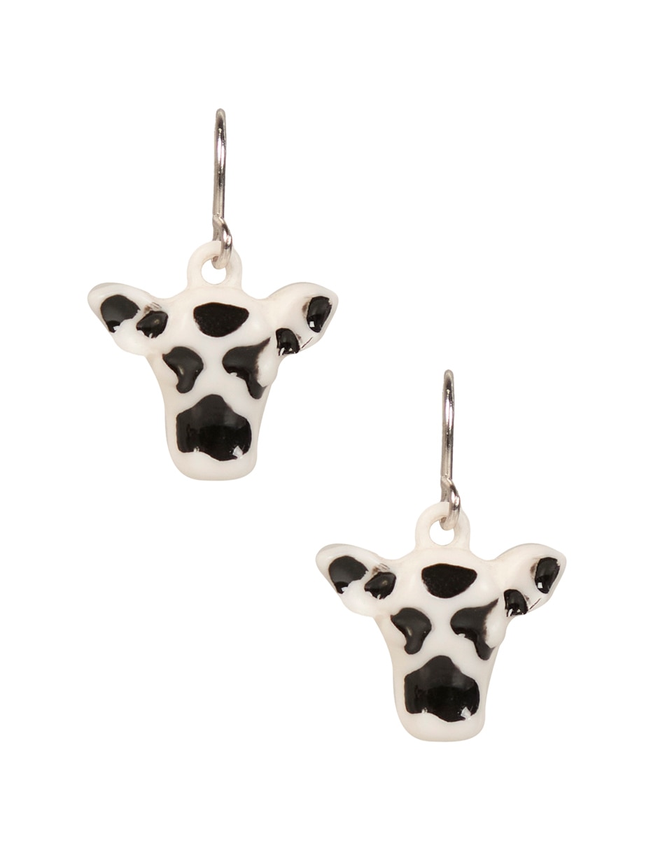 Aretes cortos de vaca Claire's con acabado mate