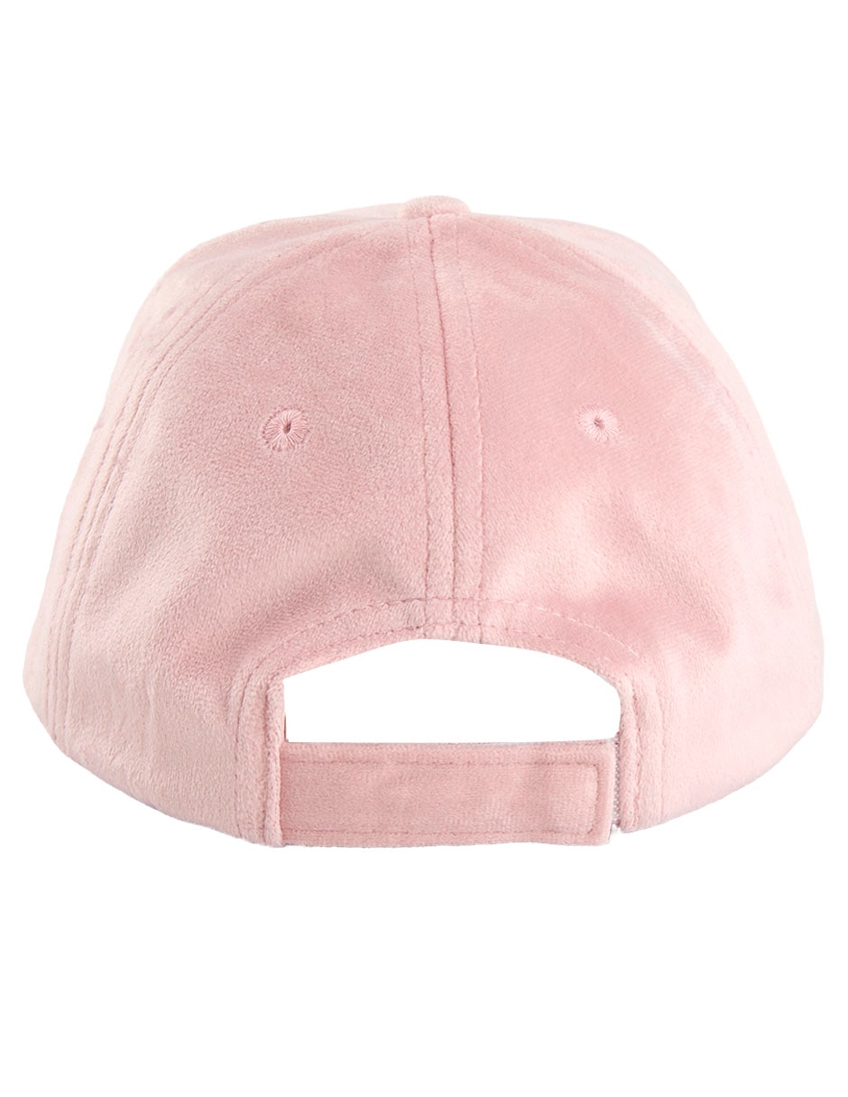 Gorra visera semicurva velcro para niña 2