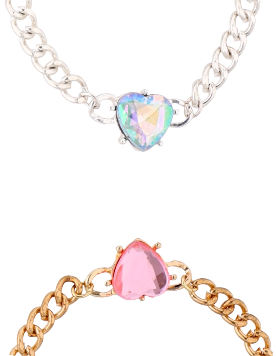 Set de pulsera con acabado brillante 2