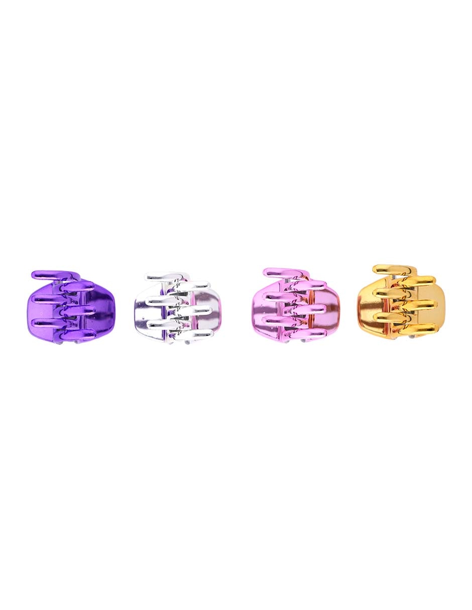 Set de pinzas para el cabello de plástico 5