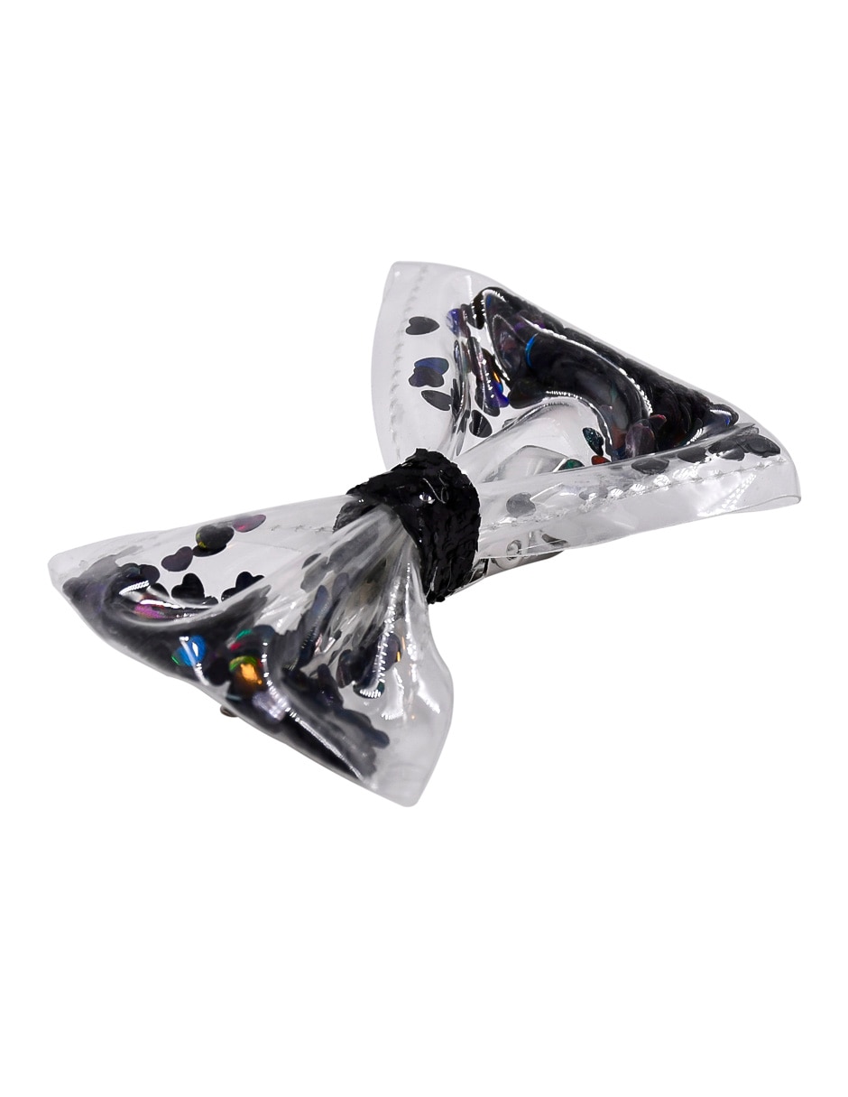 Set de 3 piezas moños para cabello con aplicación de glitter 2