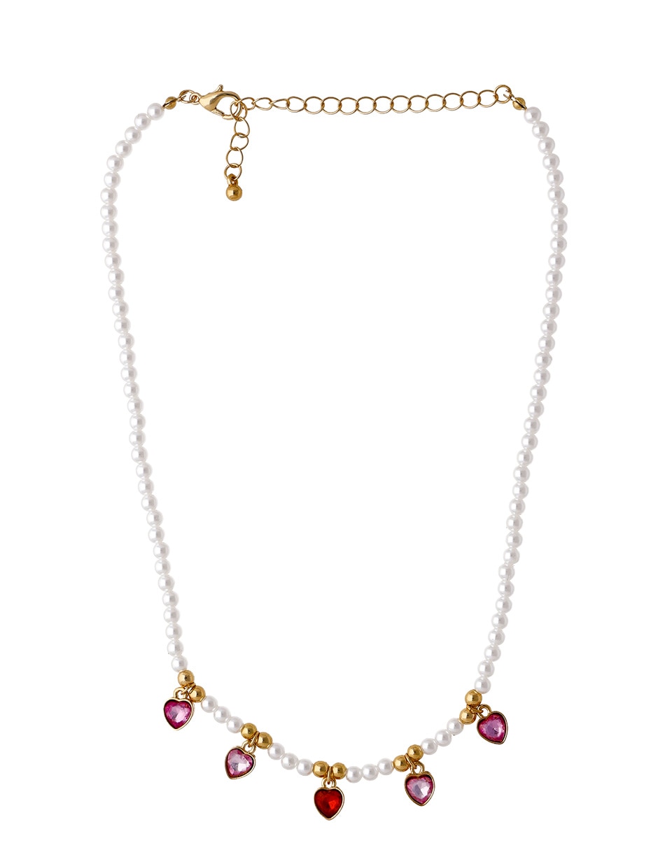 Collar y pulsera de corazón 3