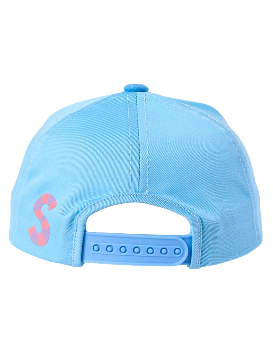 Gorra visera curva snapback para niña