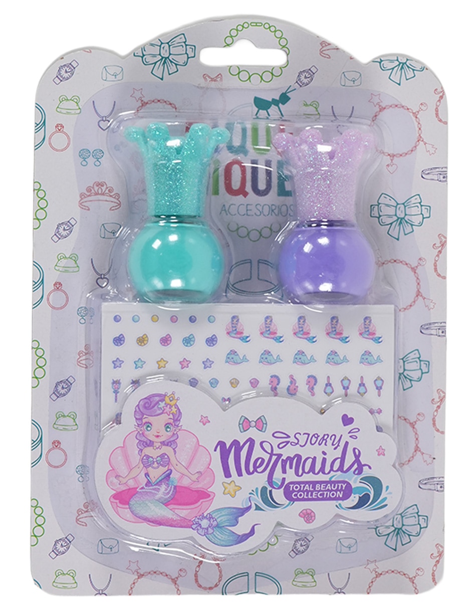 Set de manicure manual Story Mermaids con 3 piezas