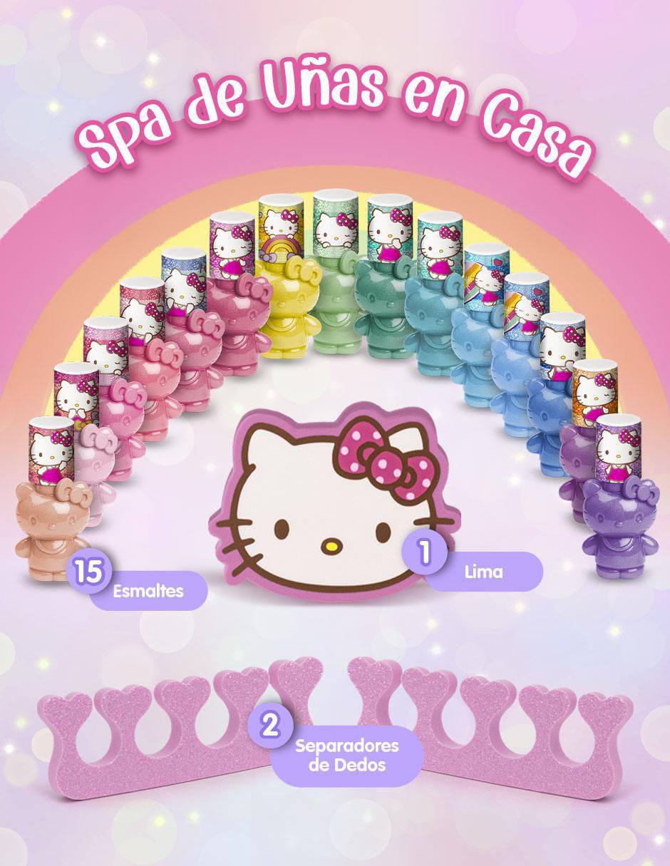 Set decoración uñas Hello Kitty 4
