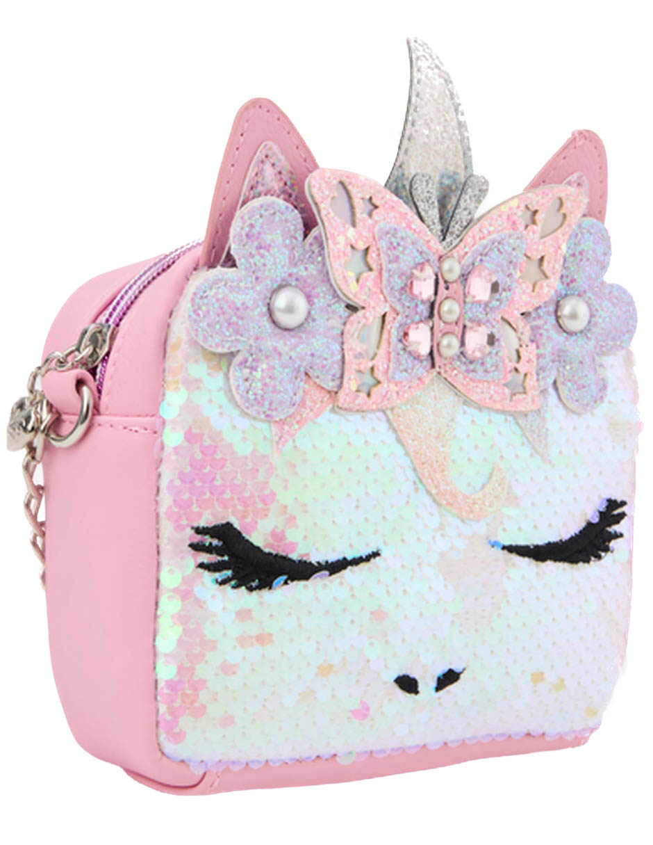 Bolsa crossbody Omg Gwen unicornio para niña 2