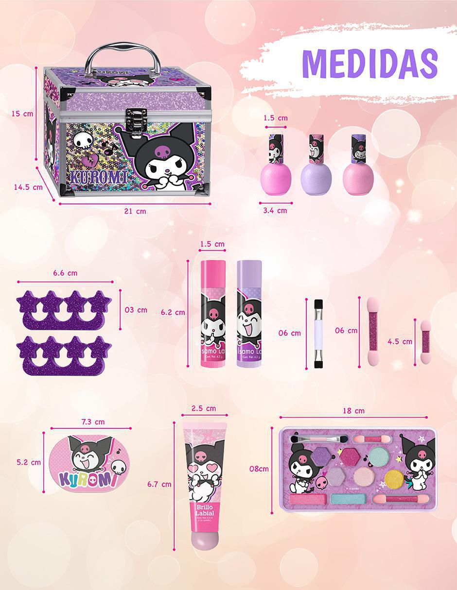 Estuche de cosméticos Kuromi 5