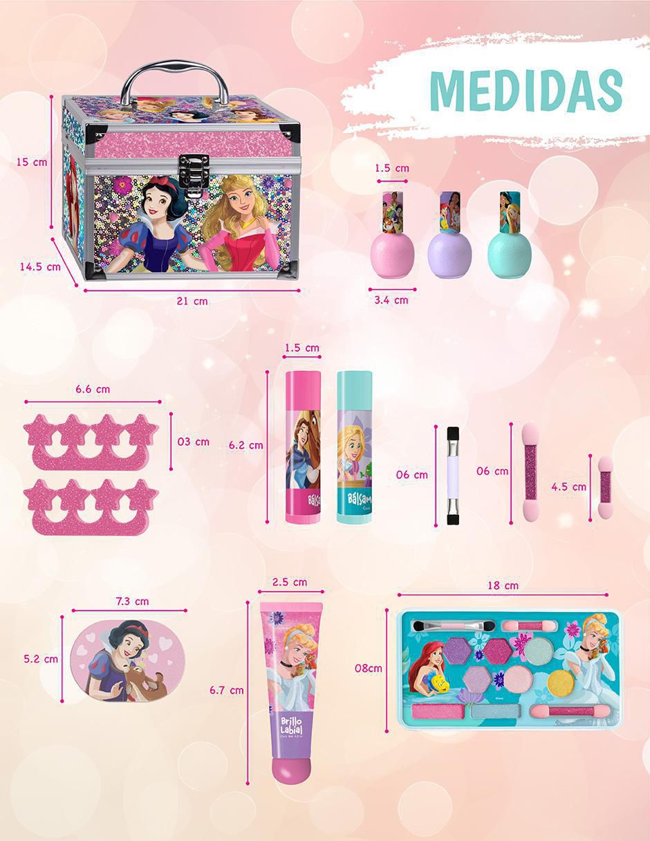 Estuche de cosméticos Disney Princess 5