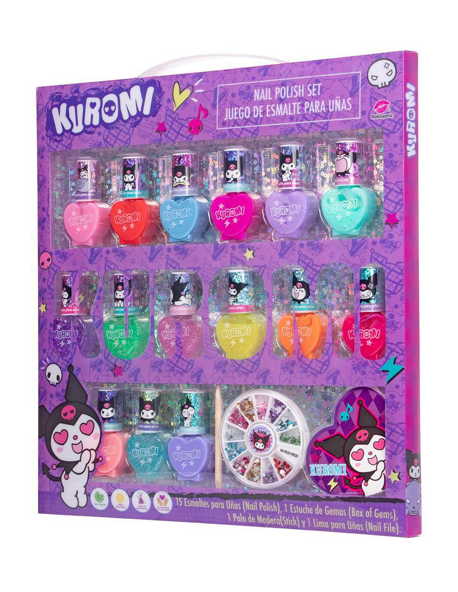 Set decoración uñas Kuromi 2