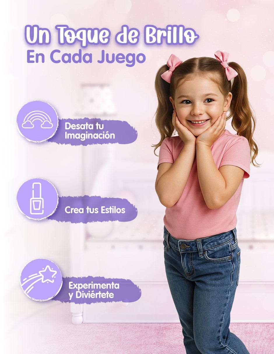 Set decoración uñas Kuromi 7