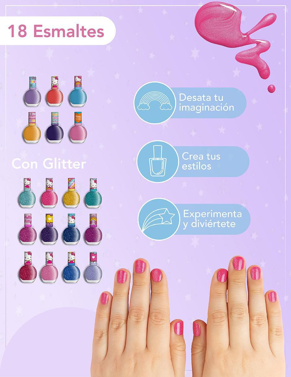Set esmalte Hello Kitty 4