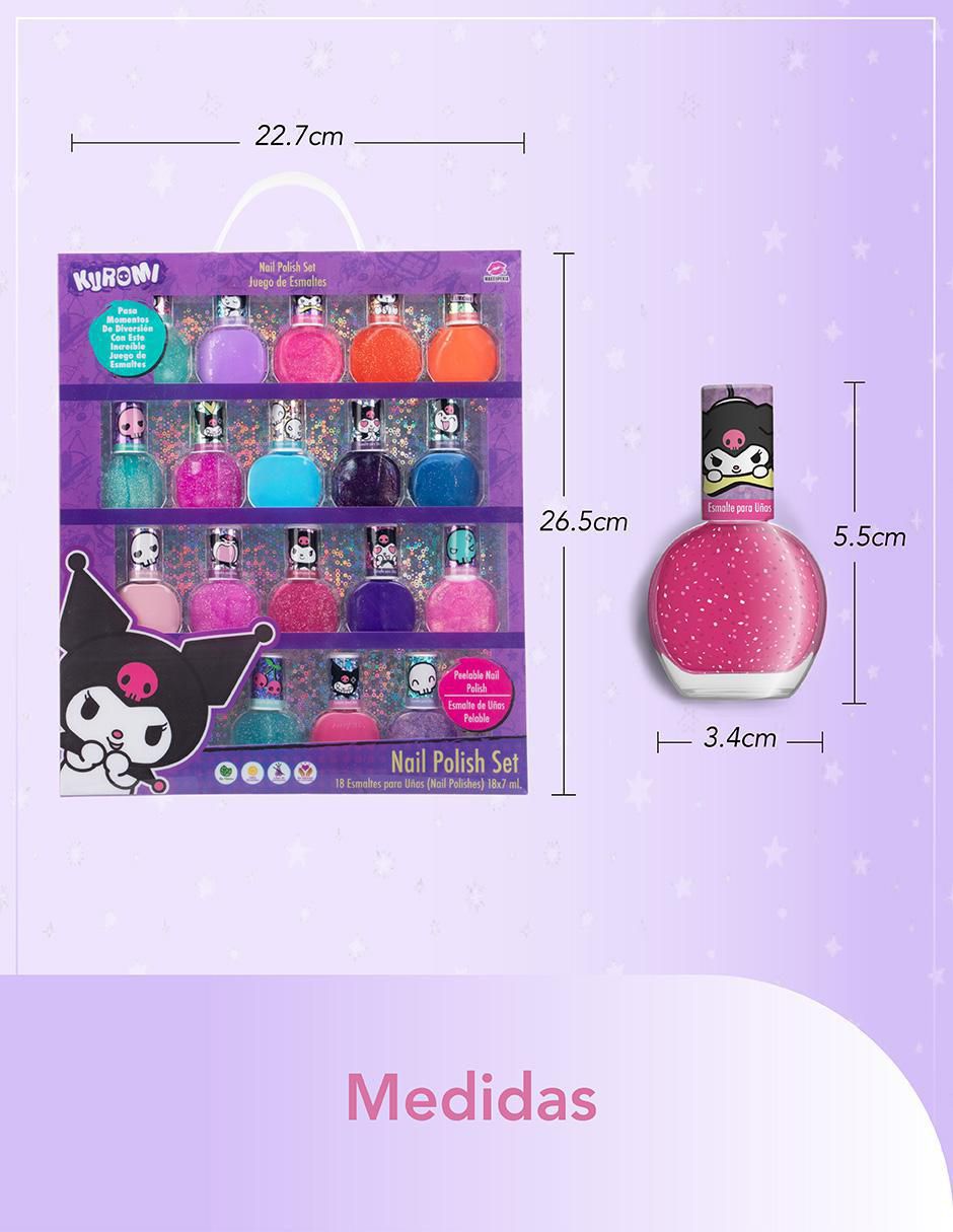 Set esmalte Kuromi 5