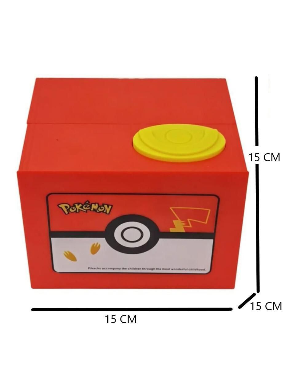 Alcancía Pokémon Pikachu 4