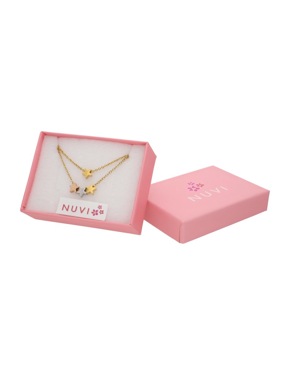 Collar con dije de estrella 5