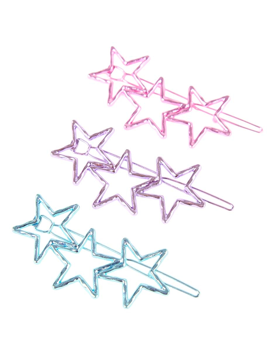 Set accesorios cabello estrella 3
