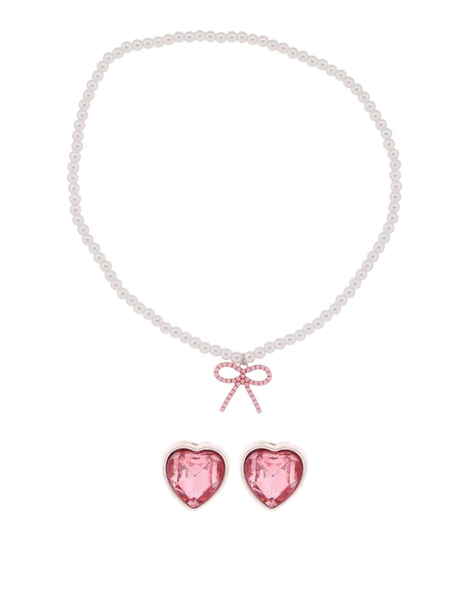 Set de collar y aretes