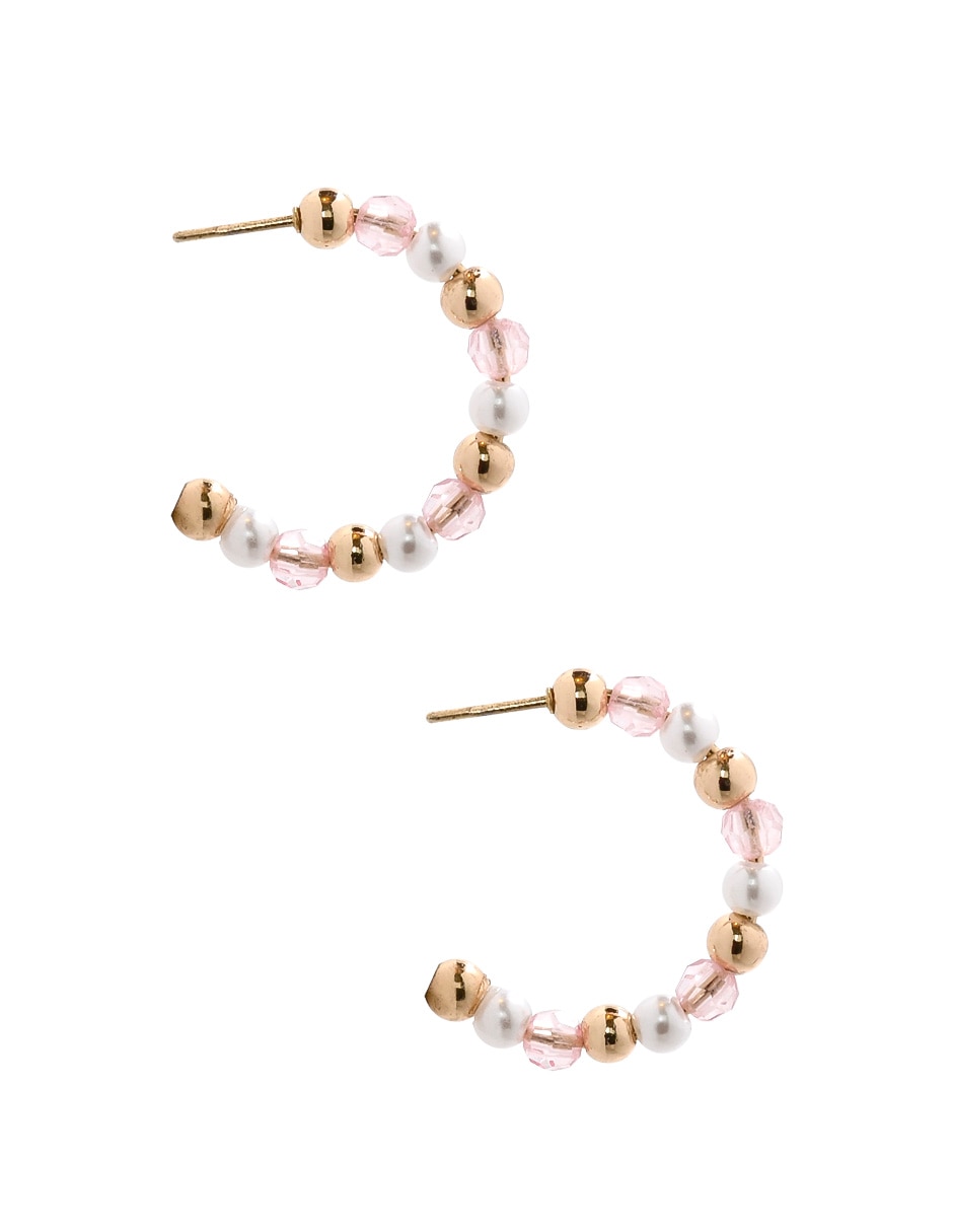 Set de aretes con acabado brillante 3