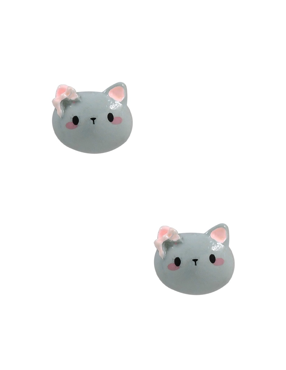 Aretes de gato claire«s con acabado mate Aretes de gato claire«s con acabado mate