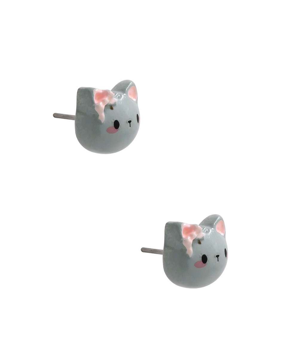 Aretes de gato claire«s con acabado mate 4