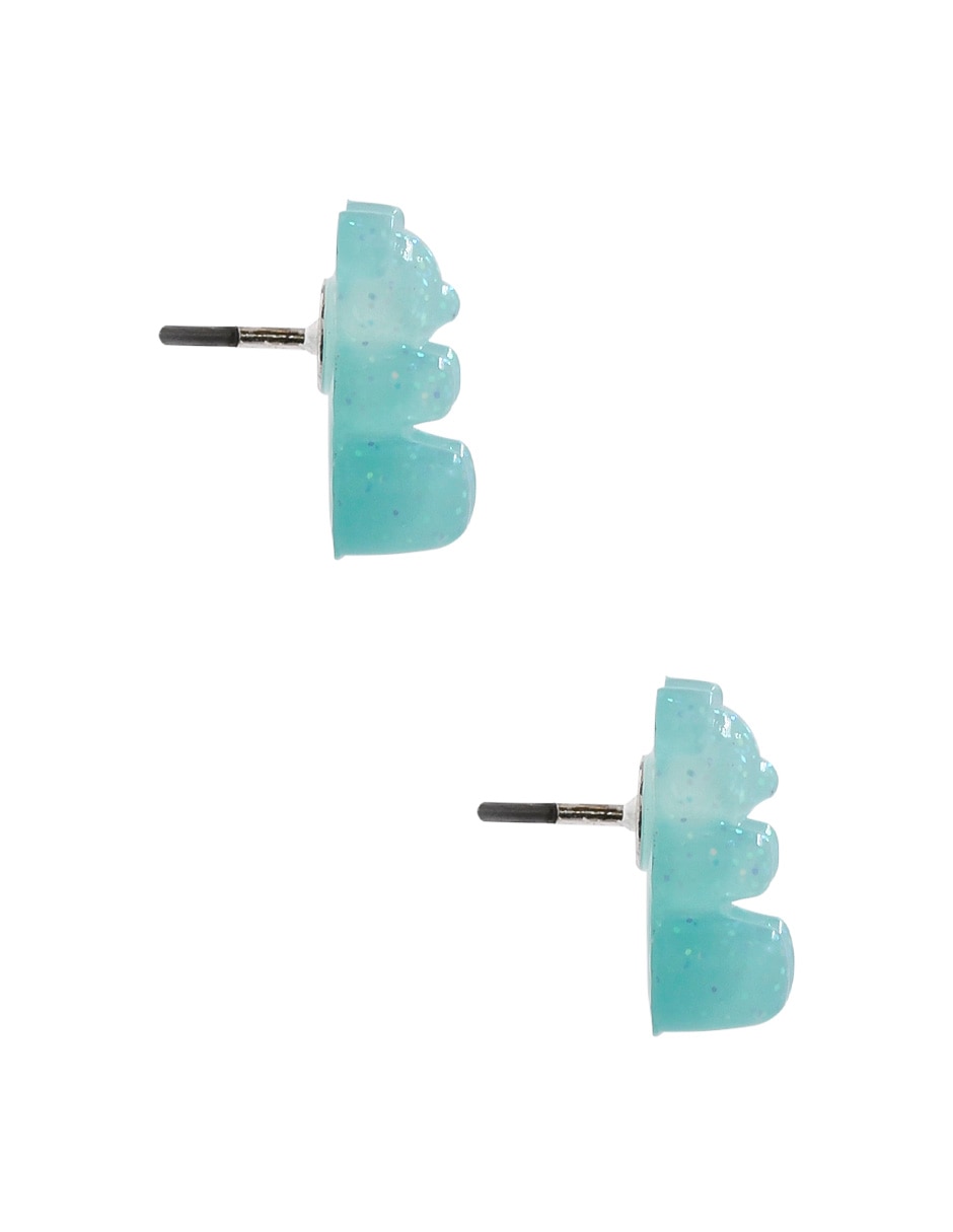 Aretes de oso con acabado brillante 5