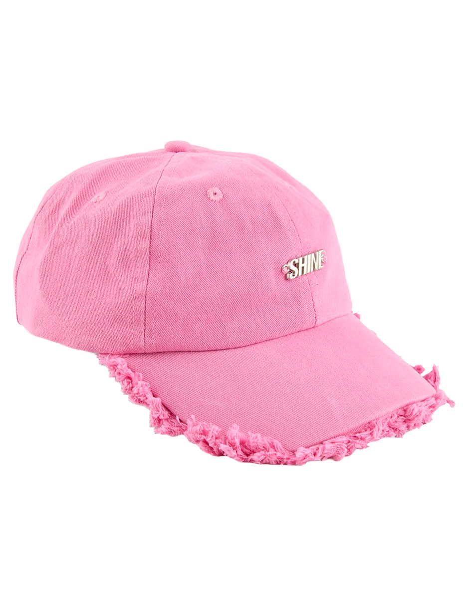 Grorra visera semicurva hebilla para niña