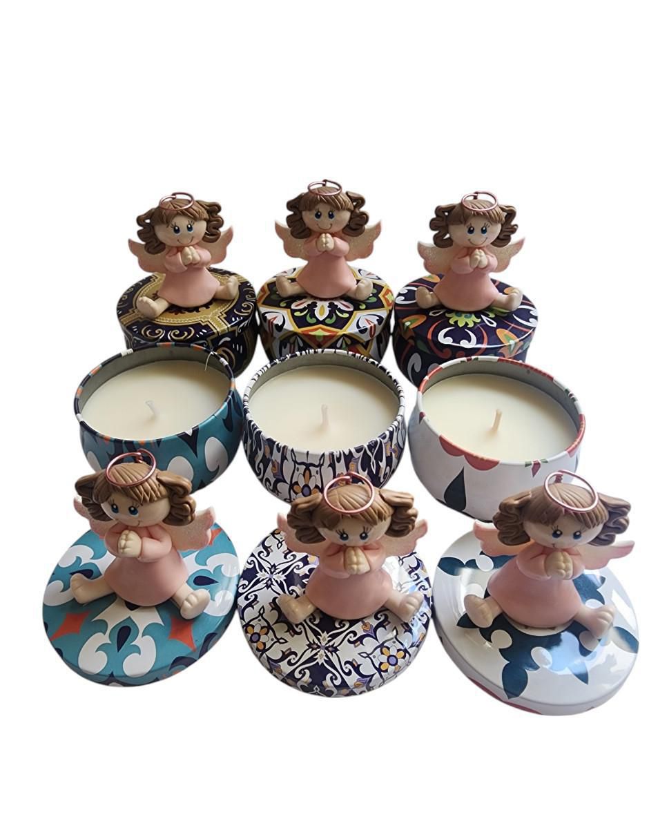 Set figura decorativa de recuerdo para bautizo 3