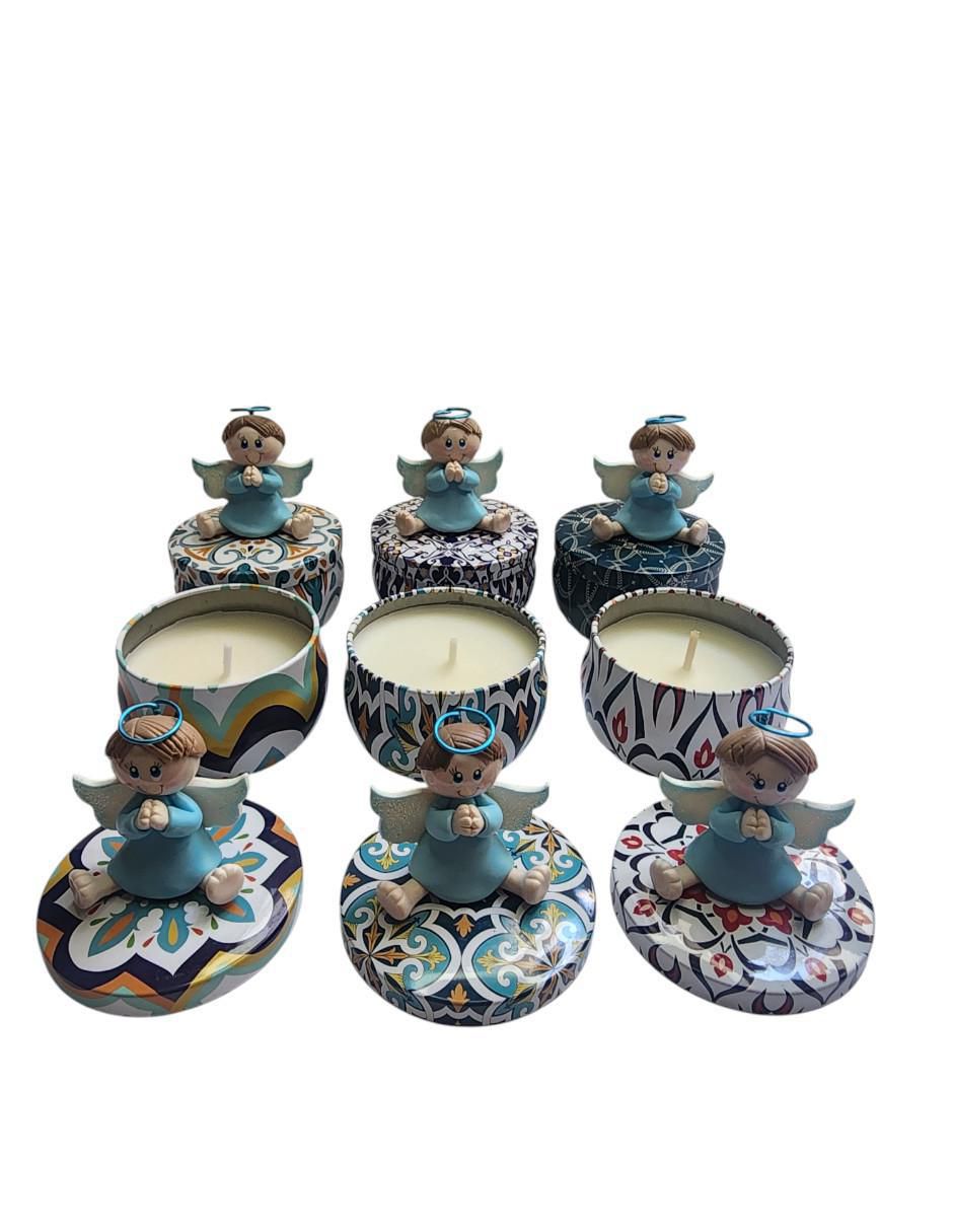 Set figura decorativa de recuerdo para bautizo 3