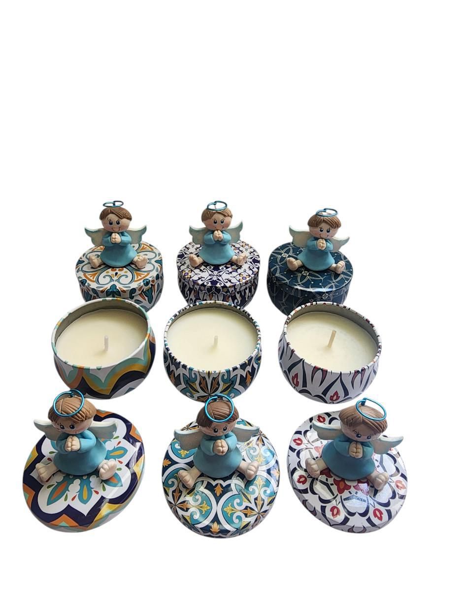 Set figura decorativa de recuerdo para bautizo 4