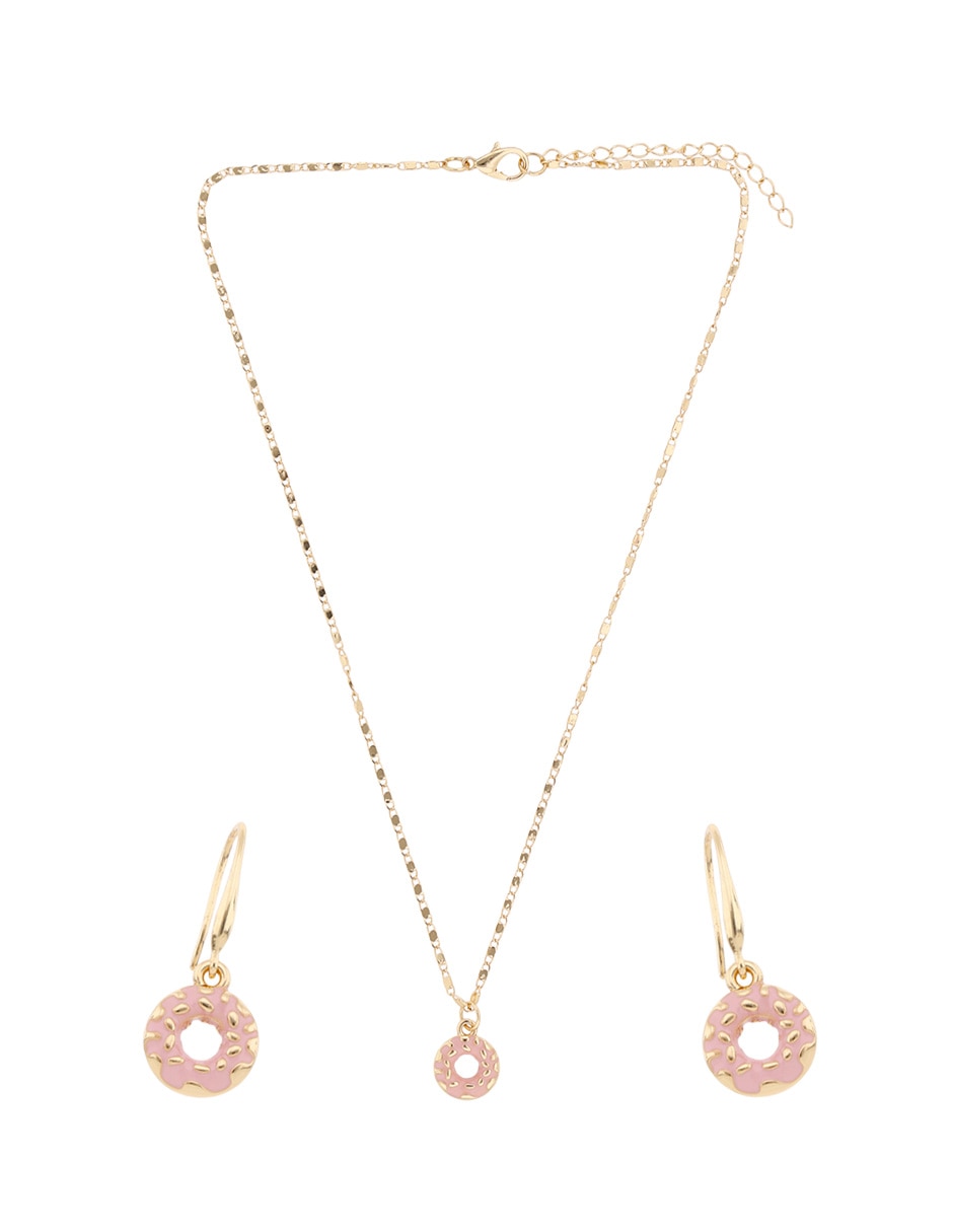 Set collar y aretes