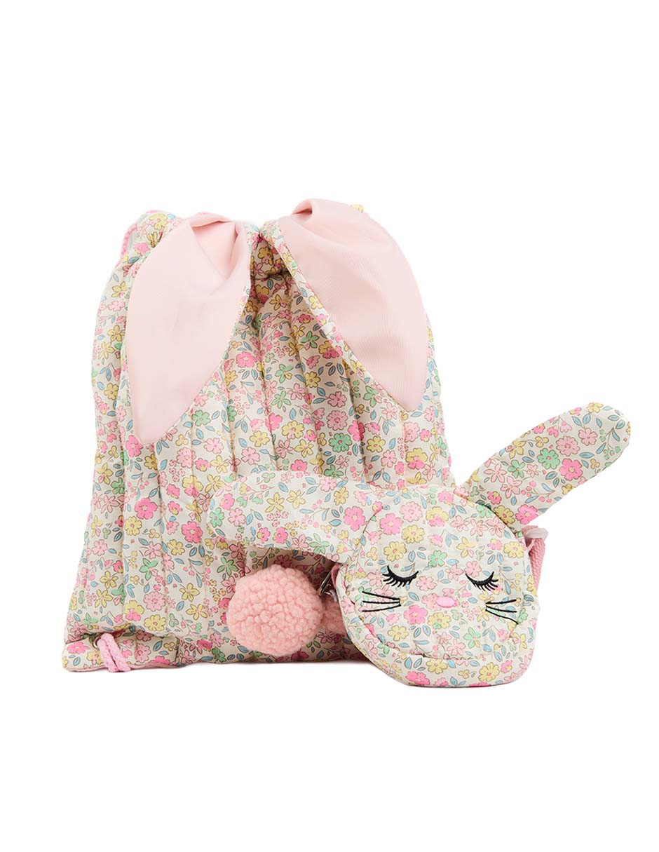 Bolsa mochila Conejo para niña