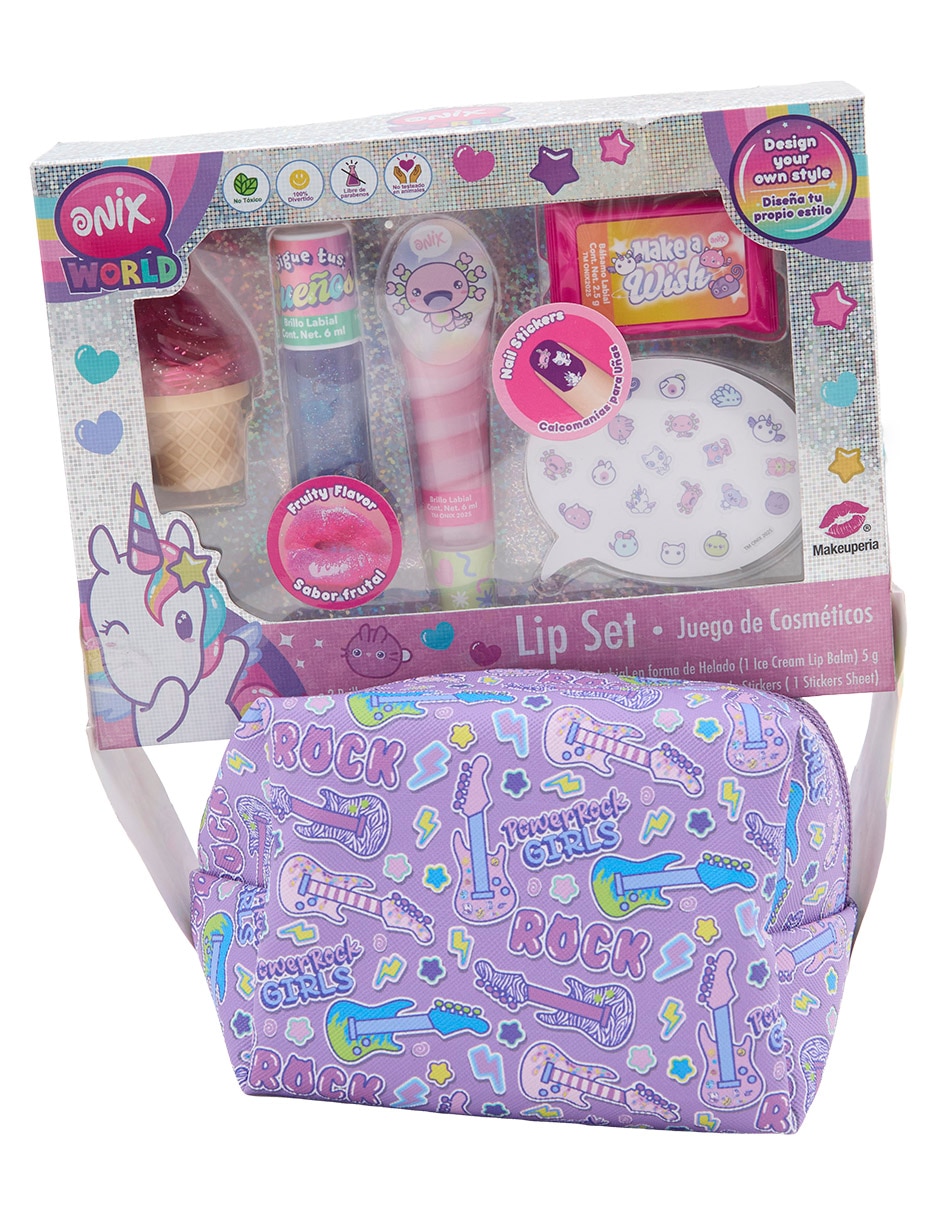 Set brillo labial World brillante