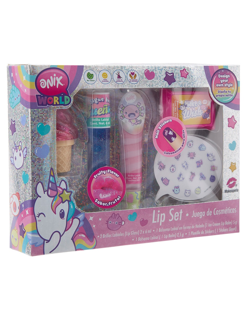 Set brillo labial World brillante 3