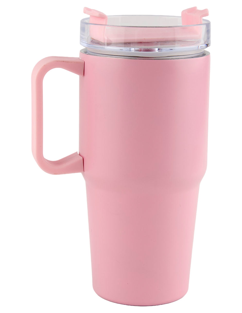Vaso con tapa y popote 3