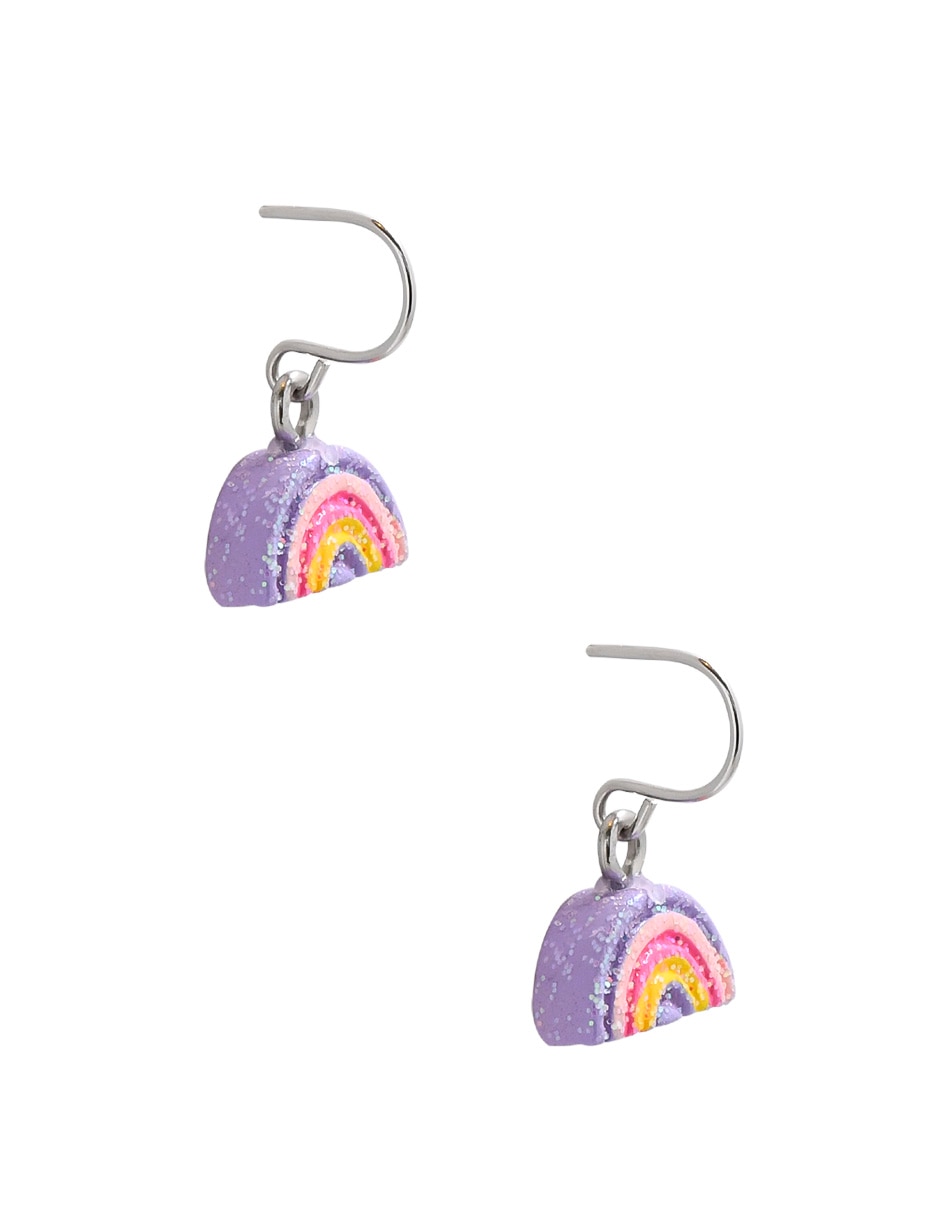 Aretes Claire's con acabado brillante 4
