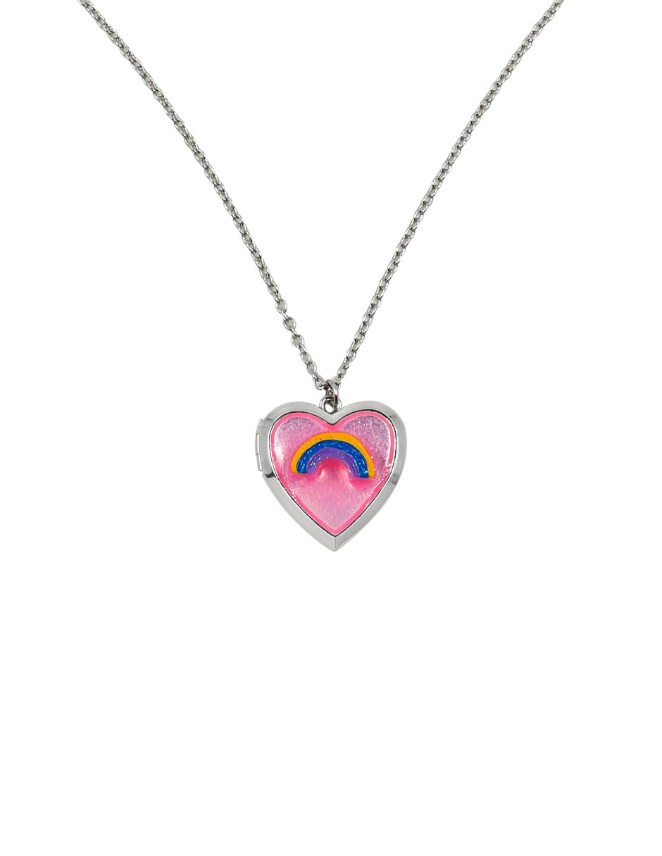 Collar con dije de corazón