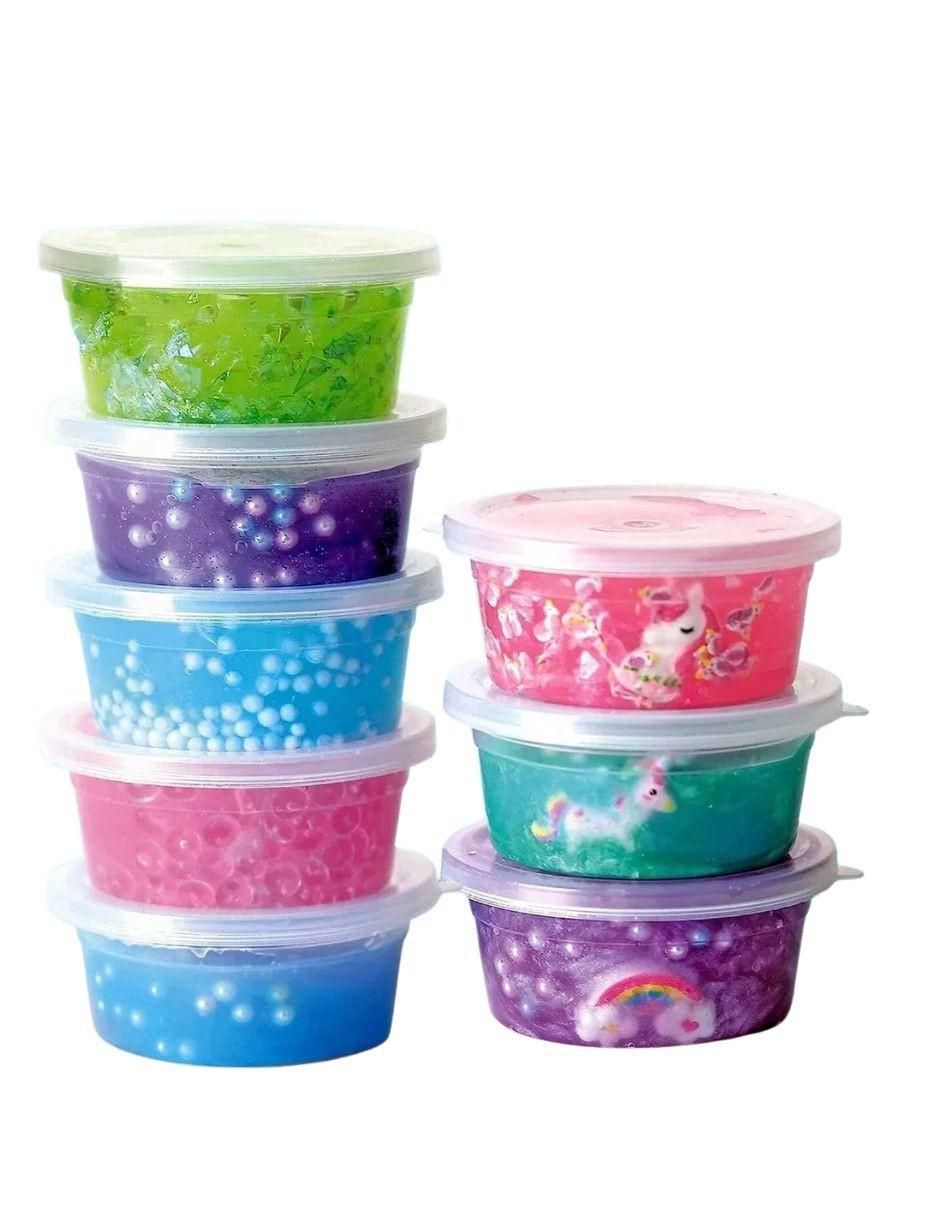Caja de Almacenaje Rosa Diy Slime Kit 2