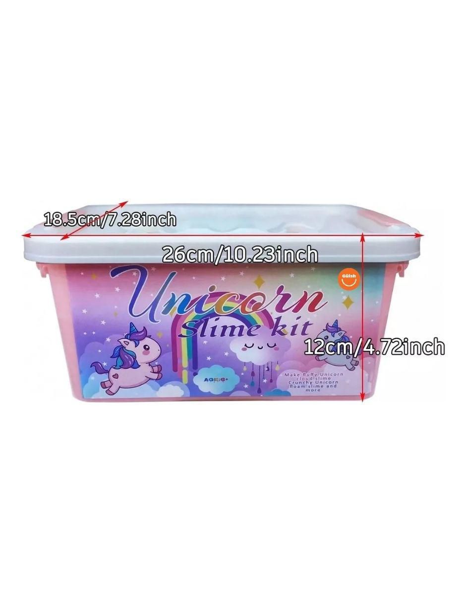 Caja de Almacenaje Rosa Diy Slime Kit 3