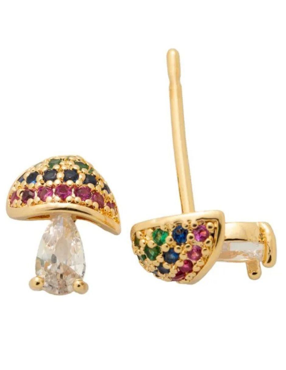 Aretes de hongo L 4